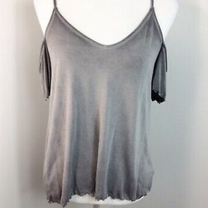 Soft and sexy off the shoulder tee